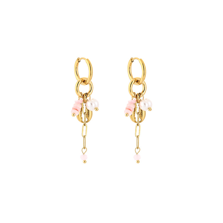 Blush Drops Oorbellen