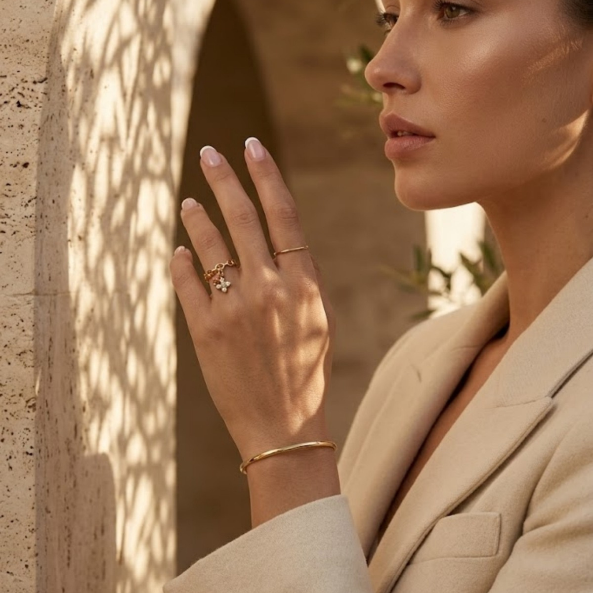 Pink Crush Ring – Gold 🩷