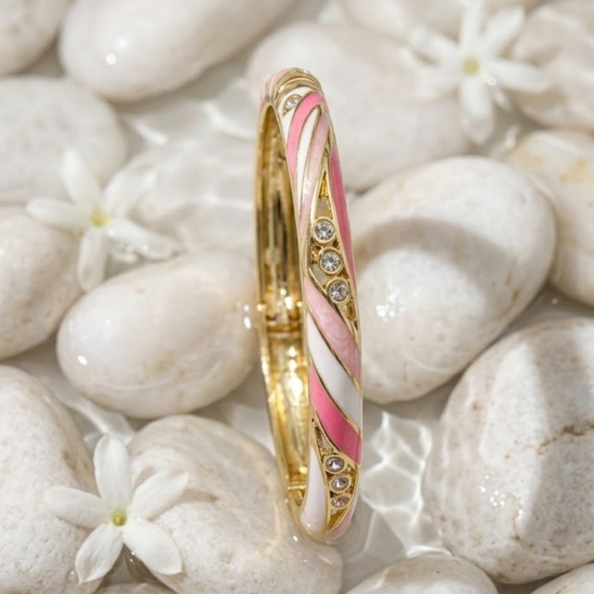 Color Pop Bangle – Pink 🩷