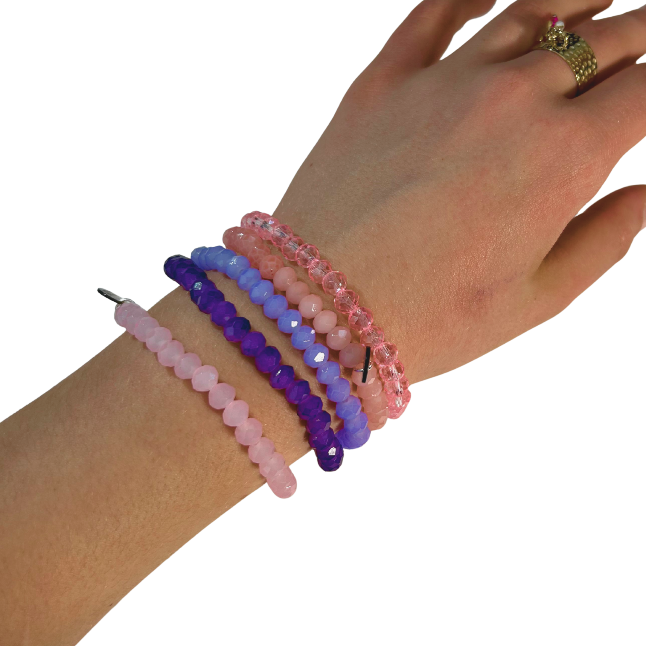 Purple Set 💜 – 5 armbandjes voor €8