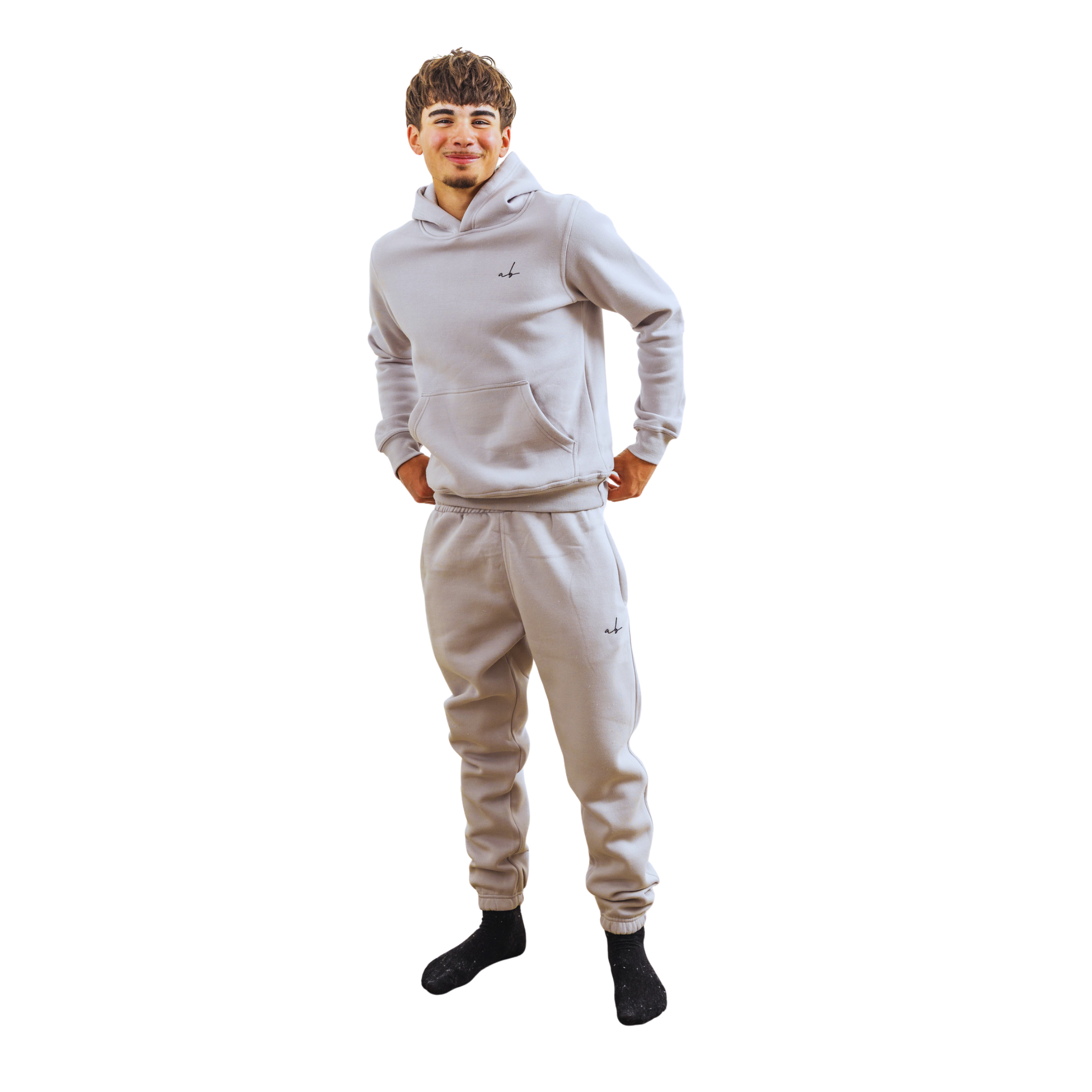 GREY AB JOGGINGBROEK 🖤