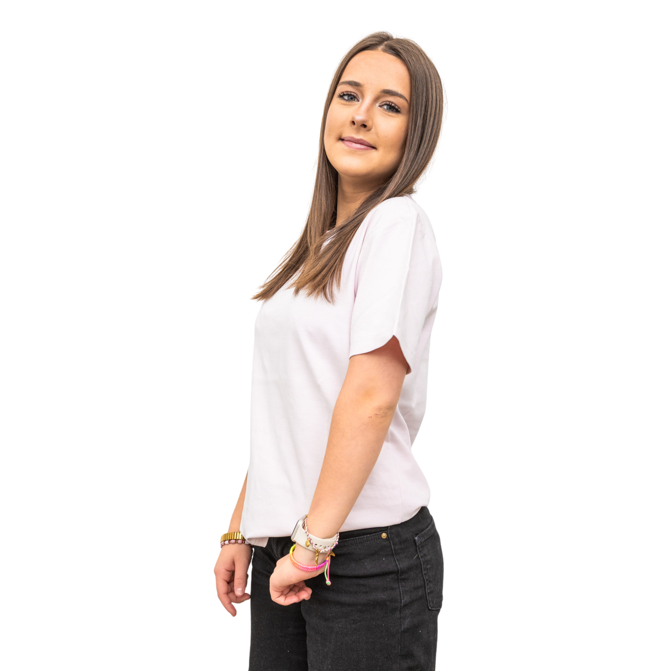 Aidan Essential T-shirt - Blush Pink