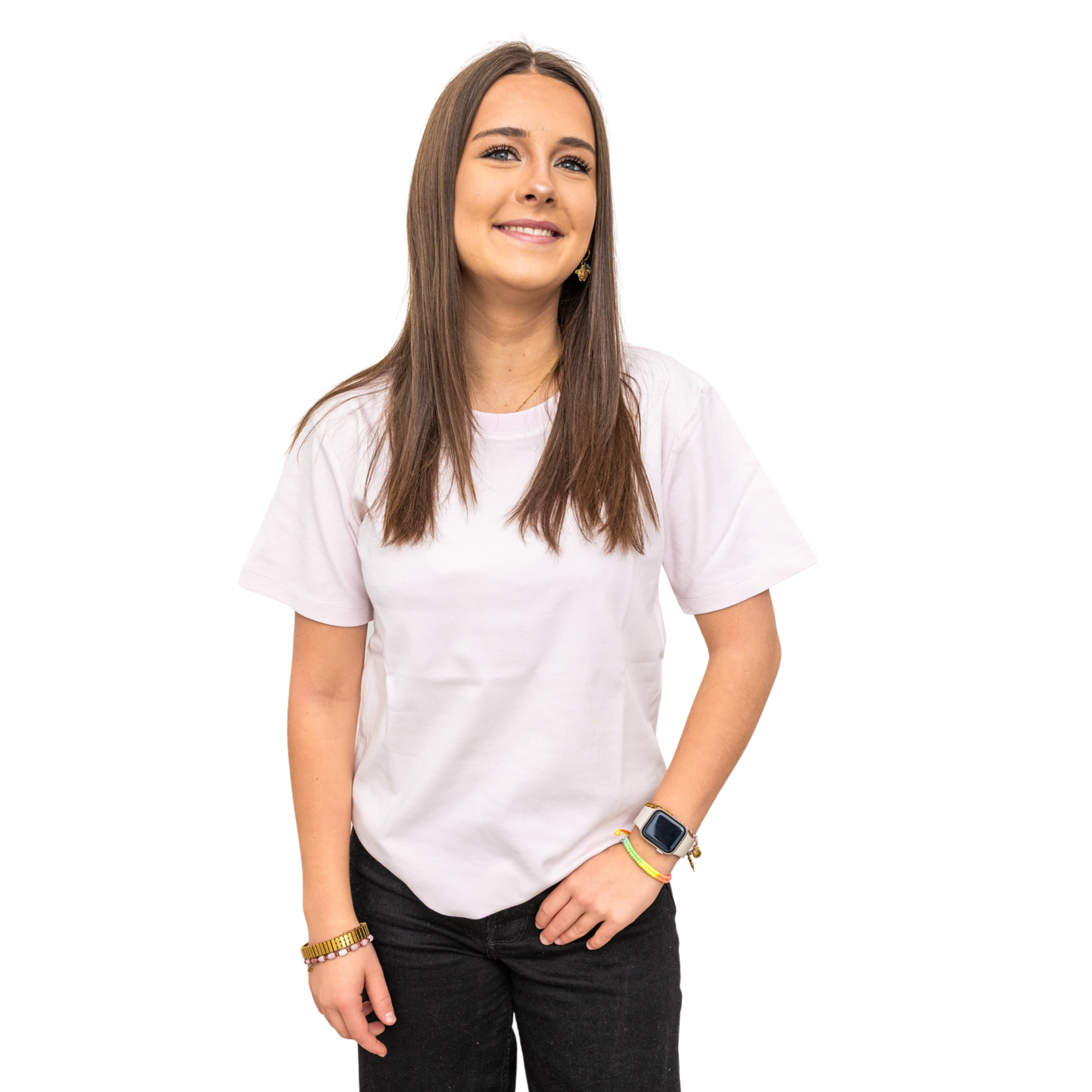 Aidan Essential T-shirt - Blush Pink