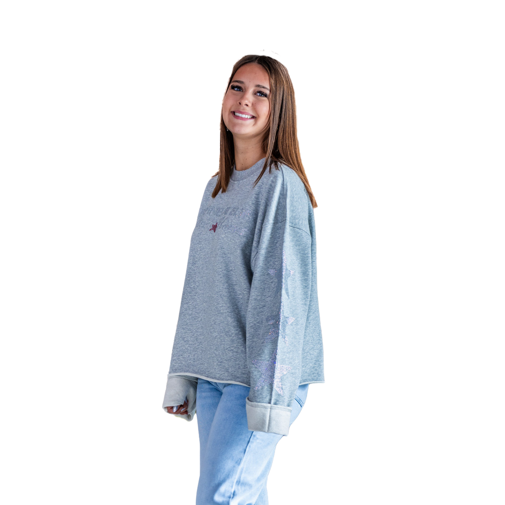 Starstruck Longsleeve – Grey ⭐