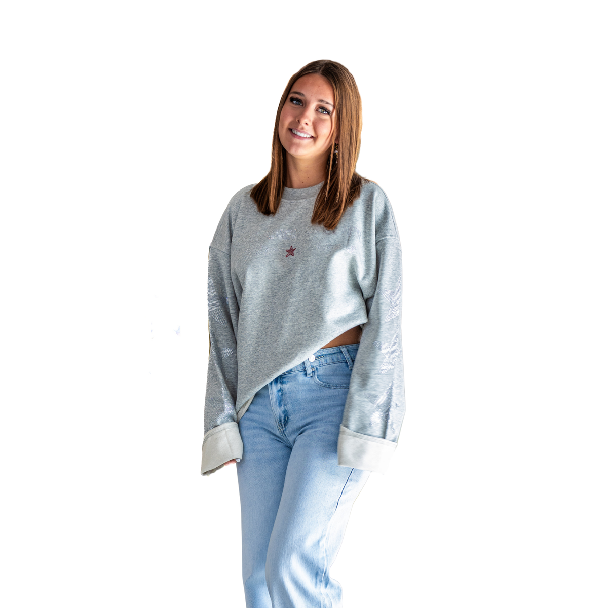 Starstruck Longsleeve – Grey ⭐