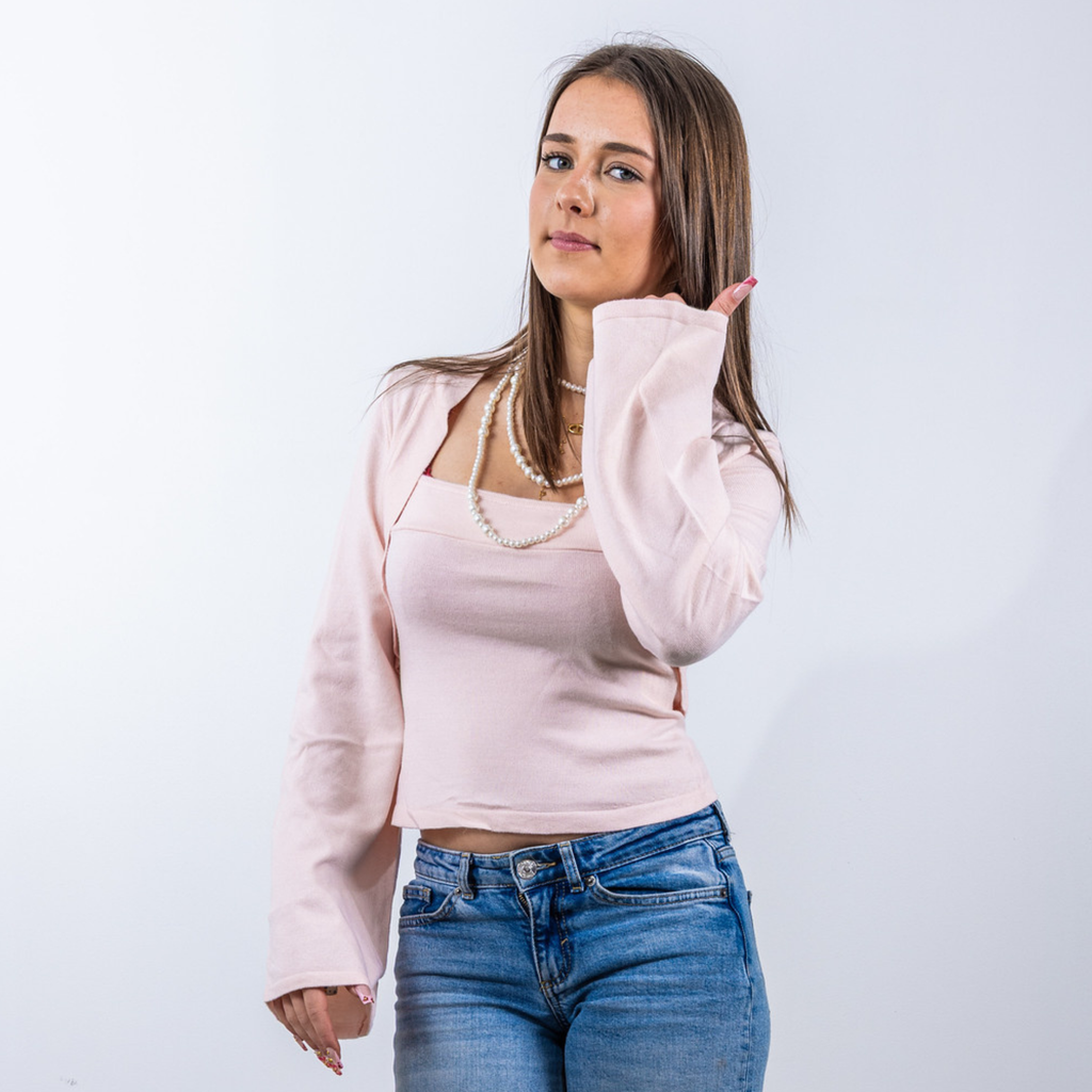 Soft Pink Twin Set