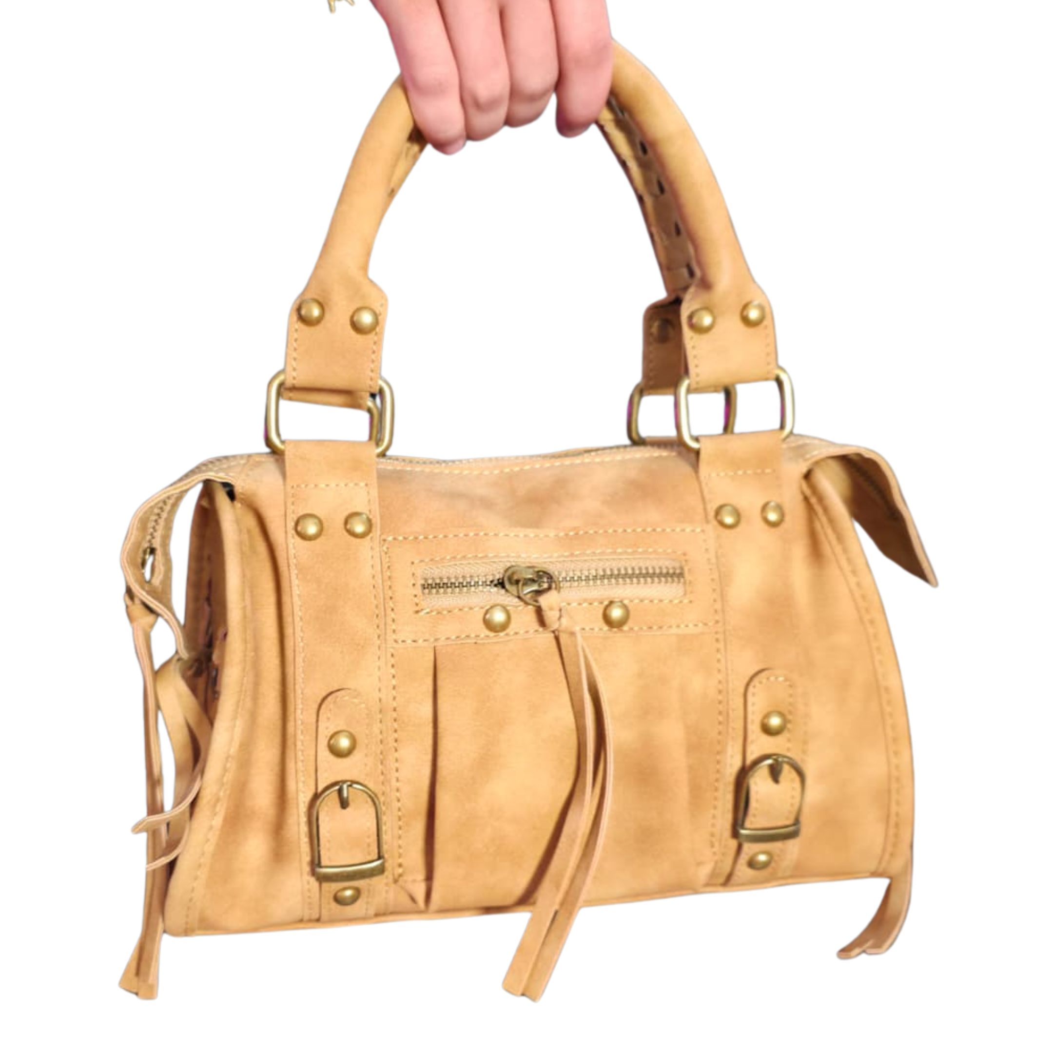 Must-Have Handtas – Camel - Small