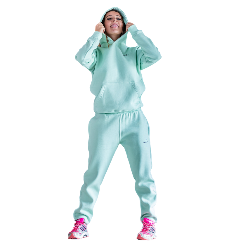 Complete mintgroene AB-joggingset
