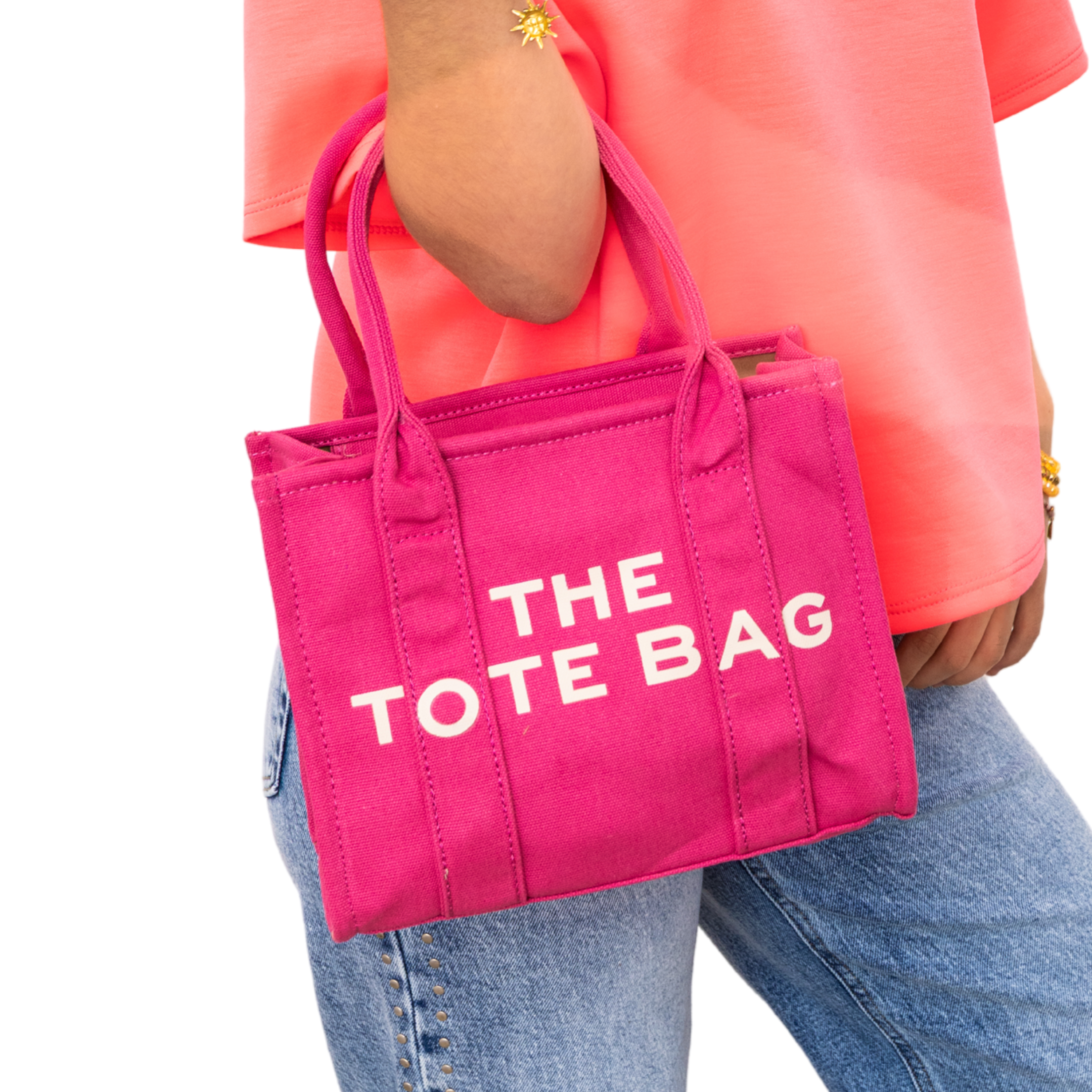 Medium Tote Bag – Pink