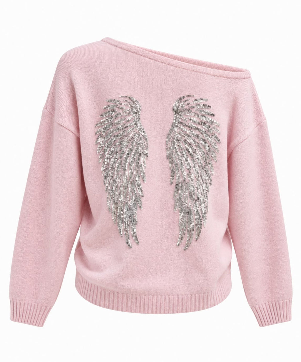 Ella - Sweater - Roze