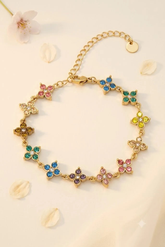 Bloom Sparkle armband – Multicolor, foto 1