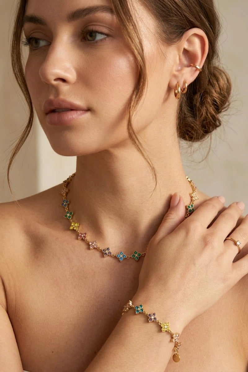 Bloom Sparkle armband – Multicolor, foto 3