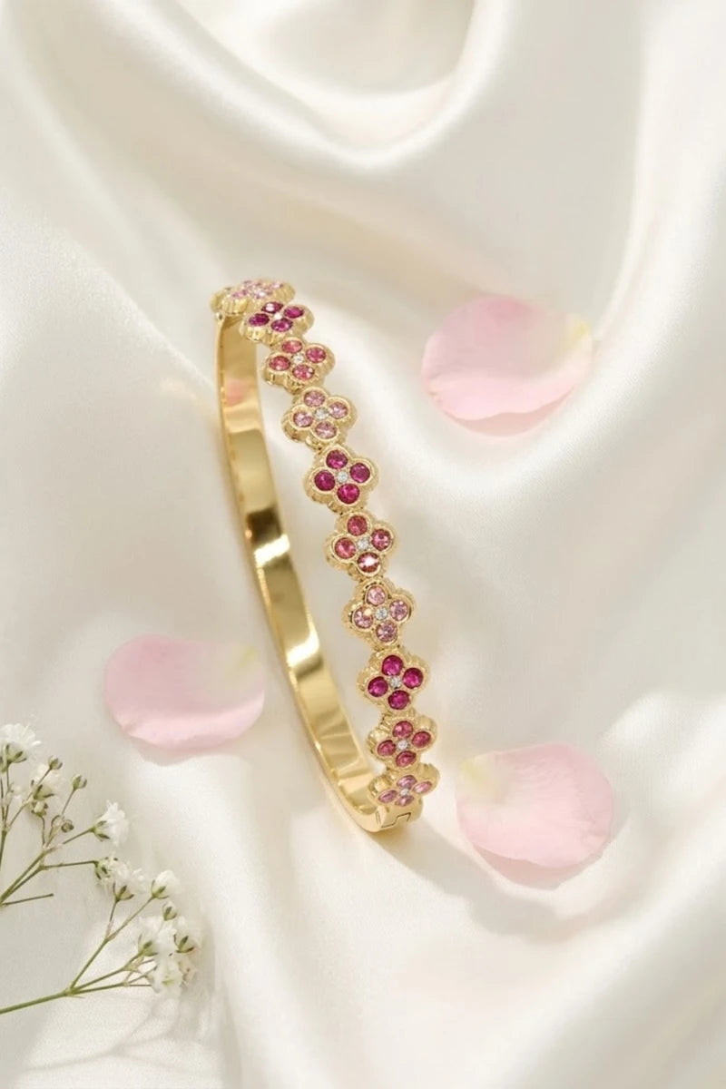 Flower Pop bangle – Fuchsia, foto 1