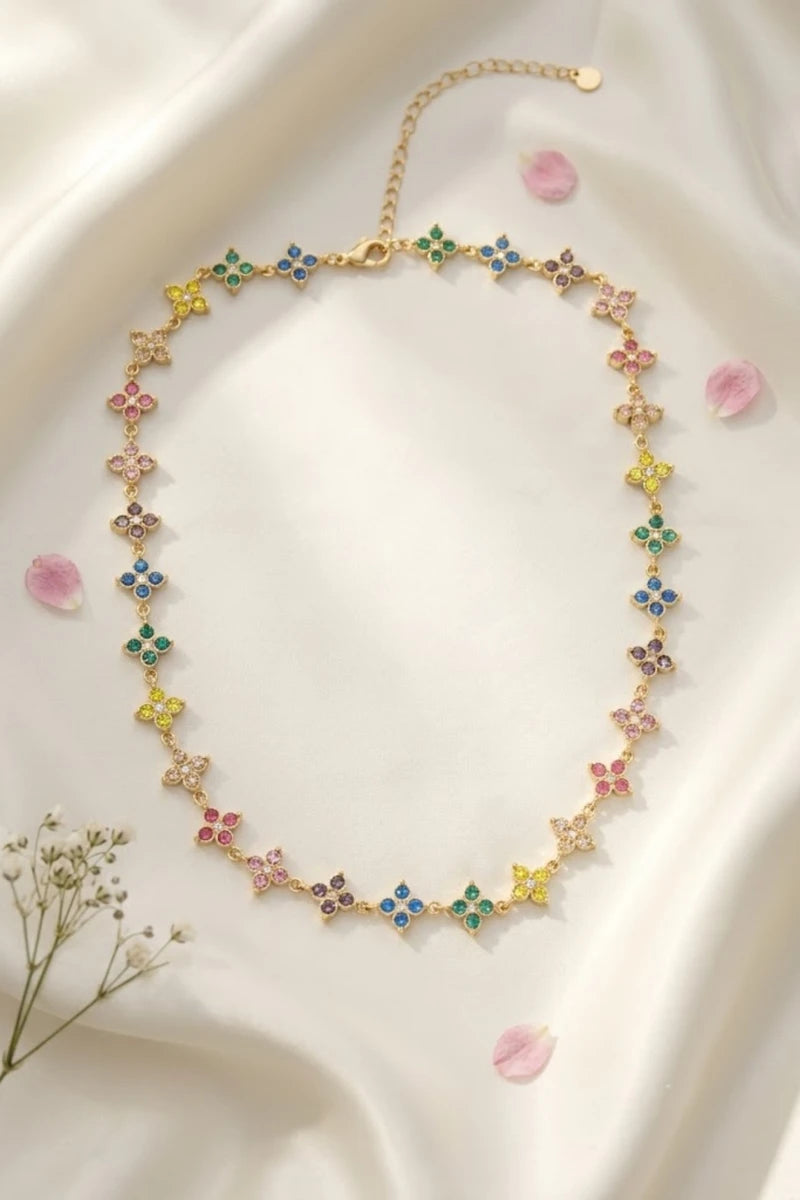 Bloom Sparkle ketting – Multicolor, foto 2