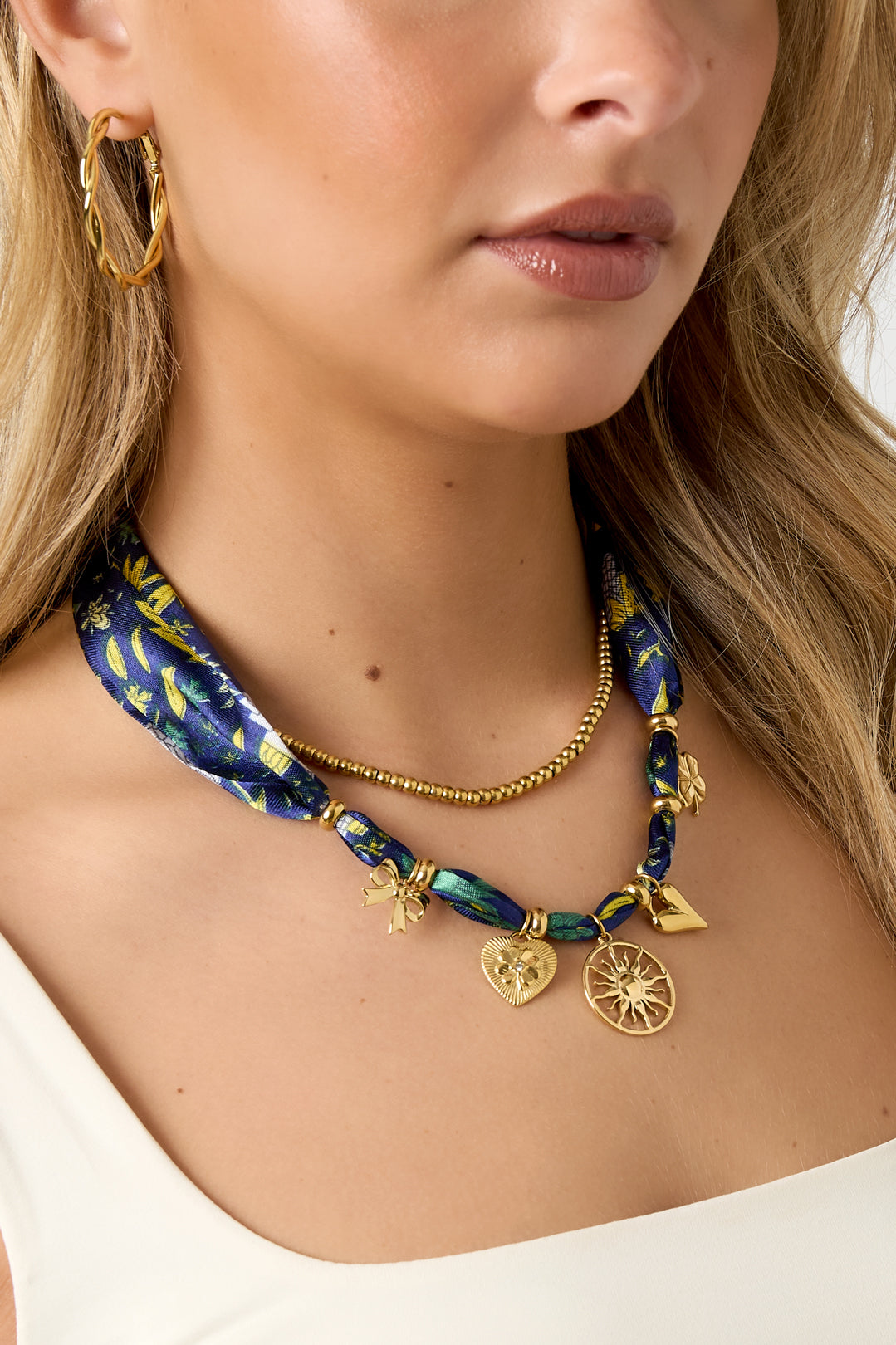 Blue sunshine ketting